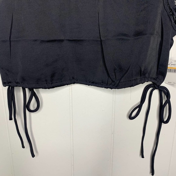 Intimately Free People Blouson Brami Black Cami extra small NEW WITH TAGS - Picture 8 of 14